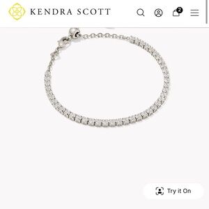 Kendra Scott Renee Silver Tennis Bracelet